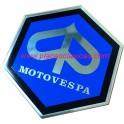 Placa MOTOVESPA hexagonal 42 mm PL-236