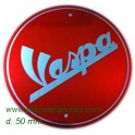 Placa VESPA circular d. 54 mm PL-135