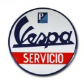 Placa VESPA SERVICIO 020