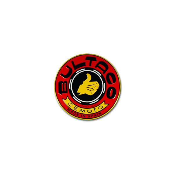 Placa Bultaco Roja 003 Image
