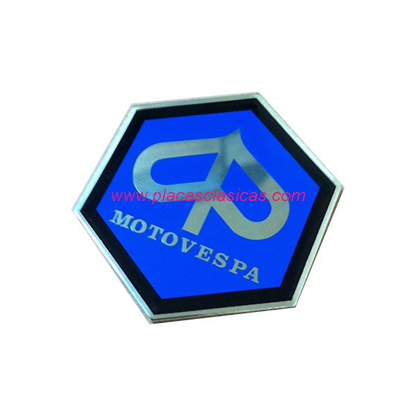 Placa MOTOVESPA hexagonal 31 mm PL-229 Image