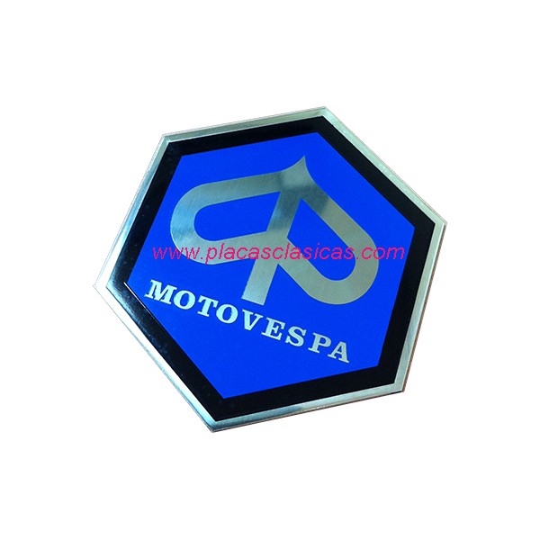 Placa MOTOVESPA hexagonal 42 mm PL-236 Image