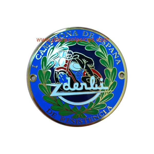 Placa Anagrama Deposito DERBI izquierda PL-233 Image