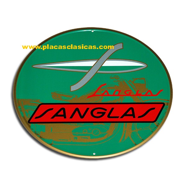 Placa SANGLAS moto 016 Image