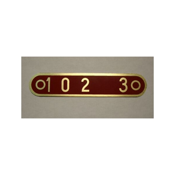 Placa Cambio OSSA 125 PL-202 Image