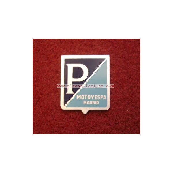 Placa MOTOVESPA Madrid 26 mm PL-124 Image