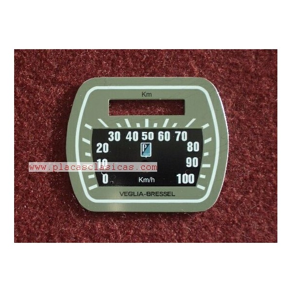 Placa Velocimetro Vespa 0-100 PL-127 Image