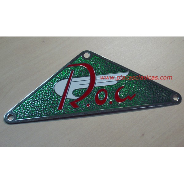 Placa ROA Verde PL-212 Image