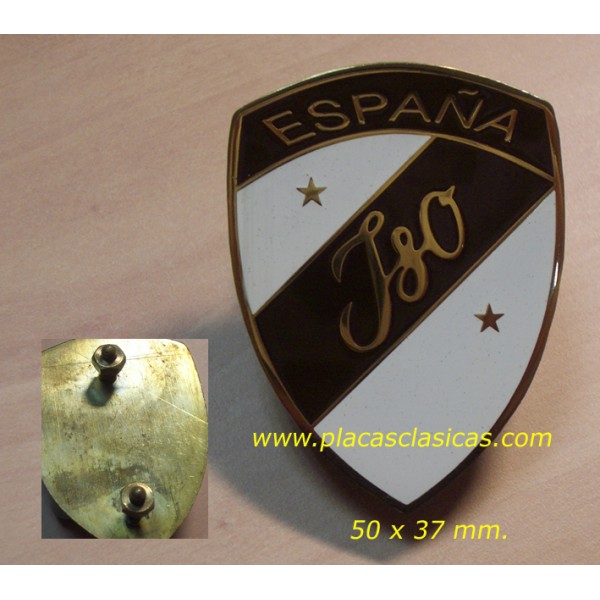 Placa ISO ESPAÑA 50 mm PL-217 Image
